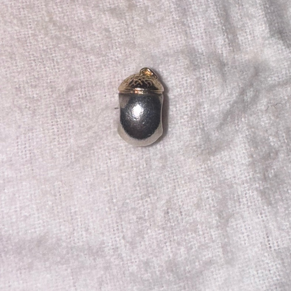 Pandora RARE 14K Acorn charm Retired